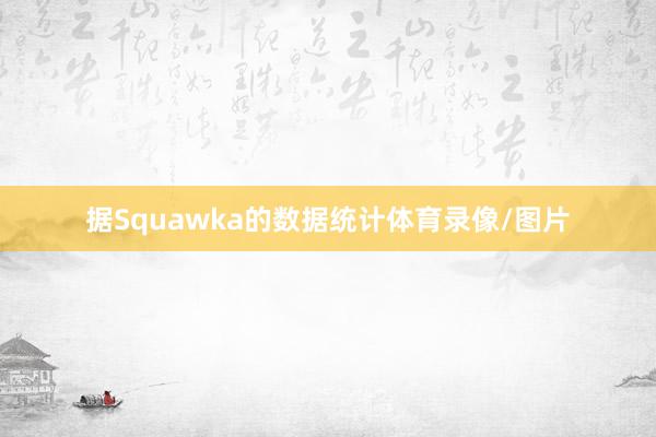 据Squawka的数据统计体育录像/图片