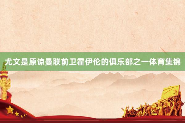 尤文是原谅曼联前卫霍伊伦的俱乐部之一体育集锦