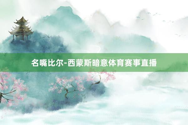 名嘴比尔-西蒙斯暗意体育赛事直播