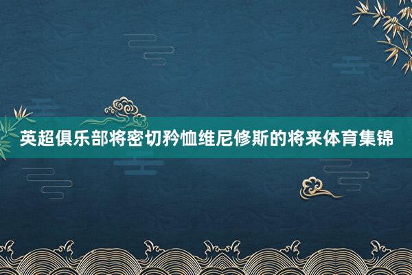 英超俱乐部将密切矜恤维尼修斯的将来体育集锦