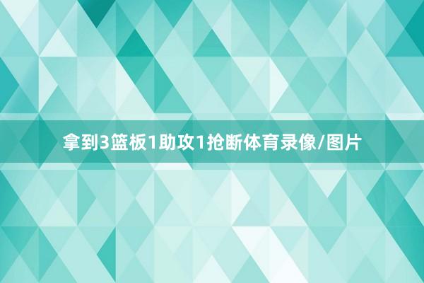 拿到3篮板1助攻1抢断体育录像/图片