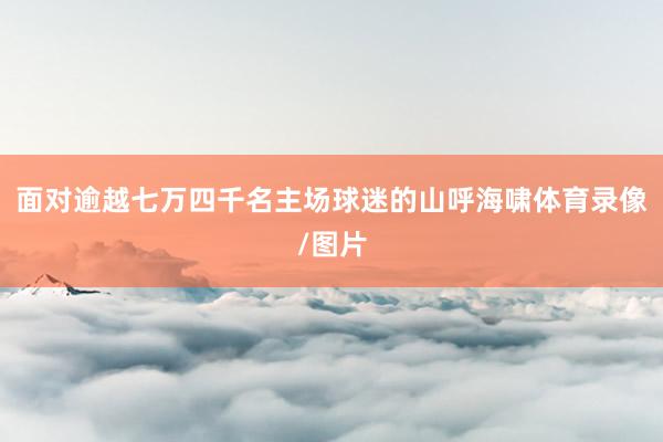 面对逾越七万四千名主场球迷的山呼海啸体育录像/图片