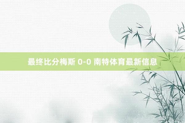 最终比分梅斯 0-0 南特体育最新信息